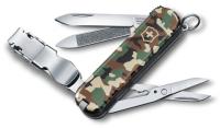 Нож Victorinox Classic Nail Clip 580, 65 мм, 8 функций, камуфляж 0.6463.94 от прозводителя Victorinox