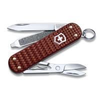 Нож-брелок Victorinox Classic SD Precious Alox, 58 мм, 5 функций, "Hazel Brown" (подар. упаковка) 0.6221.4011G от прозводителя Victorinox