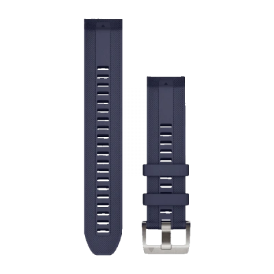 Ремешки для часов QuickFit 22 WATCH STRAPS NAVY SILICONE