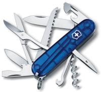 Нож Victorinox Huntsman, 91 мм, 15 функций, полупрозрачный синий 1.3713.T2 от прозводителя Victorinox