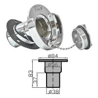 Горловина топливная с грязеотводом хромир. сталь C12795 от прозводителя Easterner