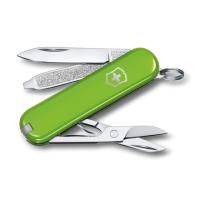 Нож-брелок Victorinox Classic SD Colors, 58 мм, 7 функций, "Smashed Avocado" 0.6223.43G от прозводителя Victorinox