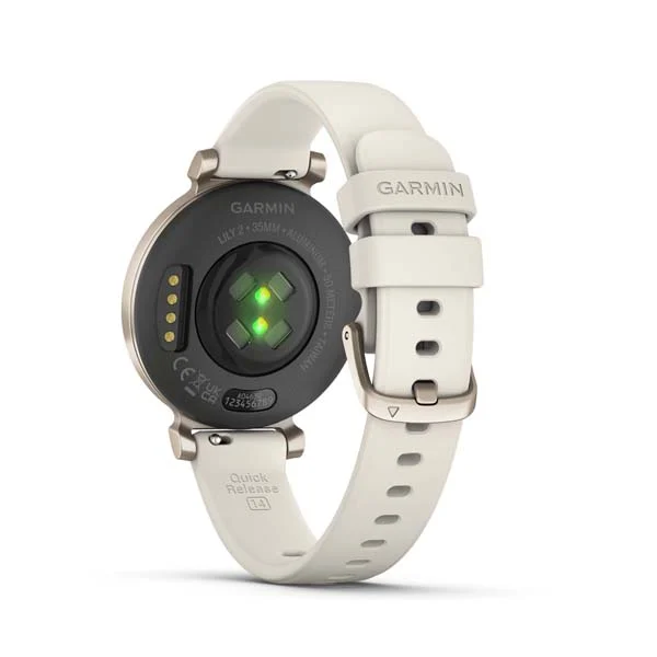 Garmin Lily 2 - Lily 2 | Cream Gold with Coconut Silicone Band