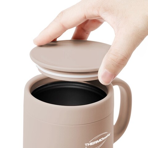Термокружка Thermocafe by Thermos TCCM-460SY LT (0,46 литра), песочная 707246 от прозводителя Thermos