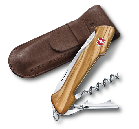 Нож Victorinox Wine Master, 130 мм, 6 функций, оливковое дерево 0.9701.64 от прозводителя Victorinox