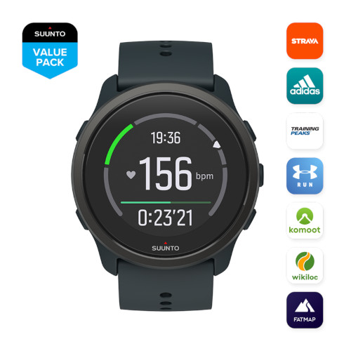 Часы Suunto 5 Peak Cave Green, зеленые SS050745000- от прозводителя Suunto 