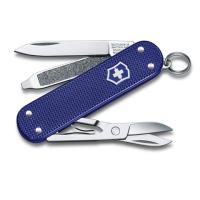Нож-брелок Victorinox Classic SD Alox Colors, 58 мм, 5 функций, "Night Dive" 0.6221.222G от прозводителя Victorinox