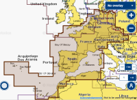 Электронная навигационная карта Navionics+ EU646L Центральная и Западная Европа. EU646L-16 от прозводителя Navionics