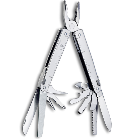 Мультитул Victorinox SwissTool 23, 115 мм, 27 функций, кожаный чехол 3.0323.L от прозводителя Victorinox