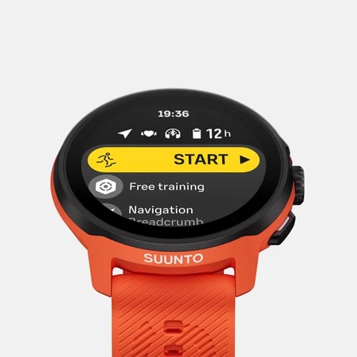 Часы Suunto Run Coral Orange, оранжевый, силиконовый ремешок SS051275000 от прозводителя Suunto 