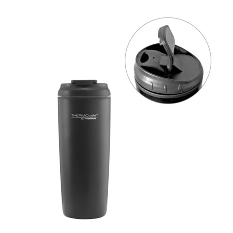 Термокружка Thermocafe City MUG-435 (0,435 литра), черная 561664 от прозводителя Thermos Термокружка Thermocafe City MUG-435 (0,435 литра), черная 561664 от прозводителя Thermos