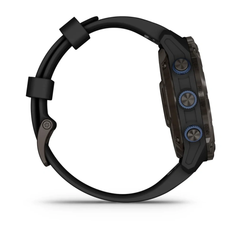 Garmin Descent Mk3i - 51 мм | Carbon grey DLC black silicone band