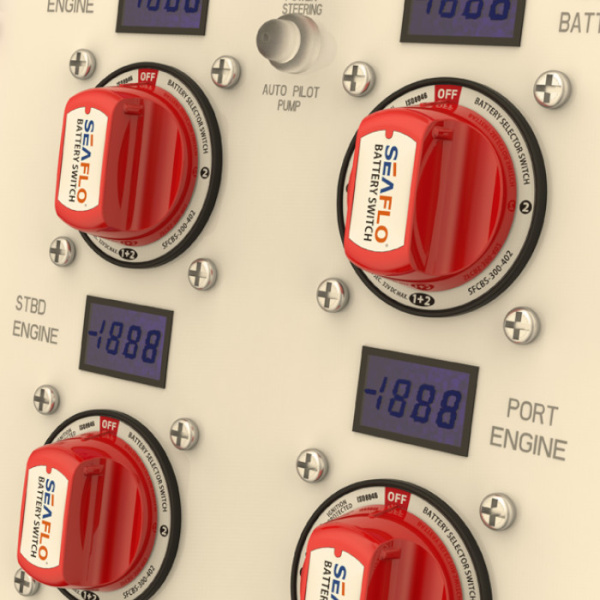 Переключатель батарей SEAFLO (до 32В) SFCBS-300-402 от прозводителя SeaFlo