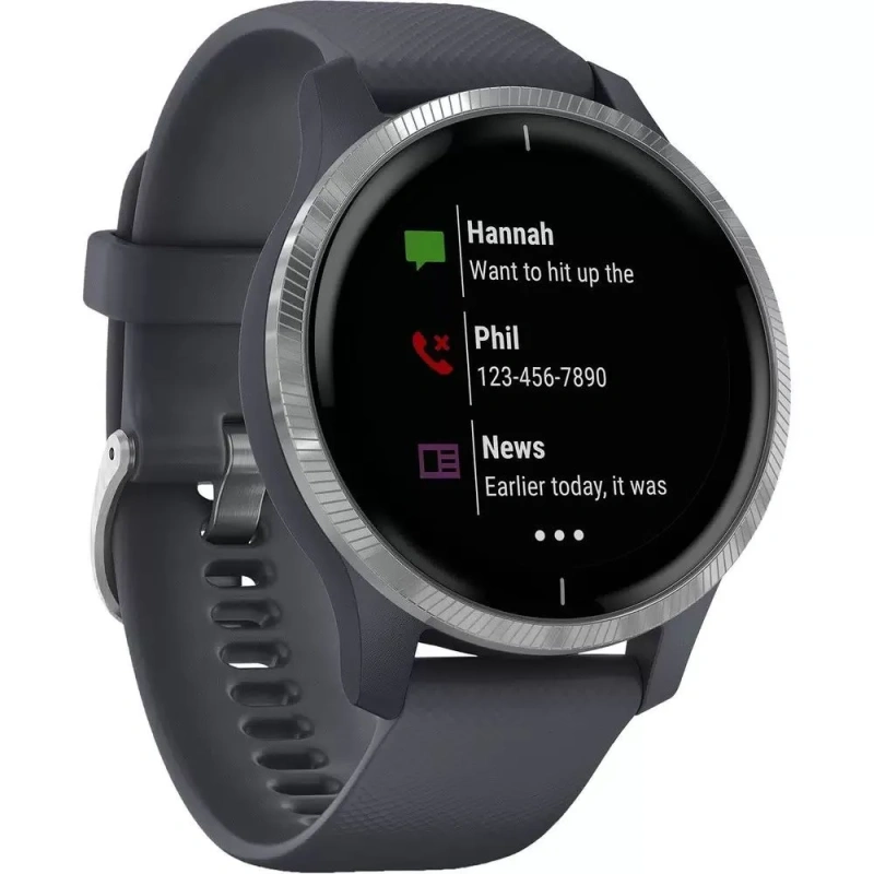 Garmin Venu - | Black with Slate Hardware