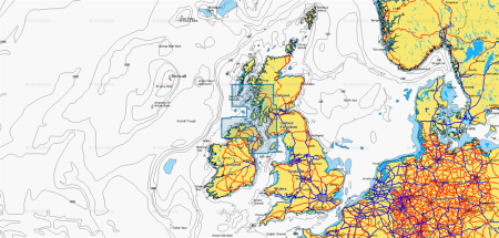 Карты Navionics Small 5G824S IRELAND NORTH, SCOTLAND WEST 5G824S от прозводителя Navionics