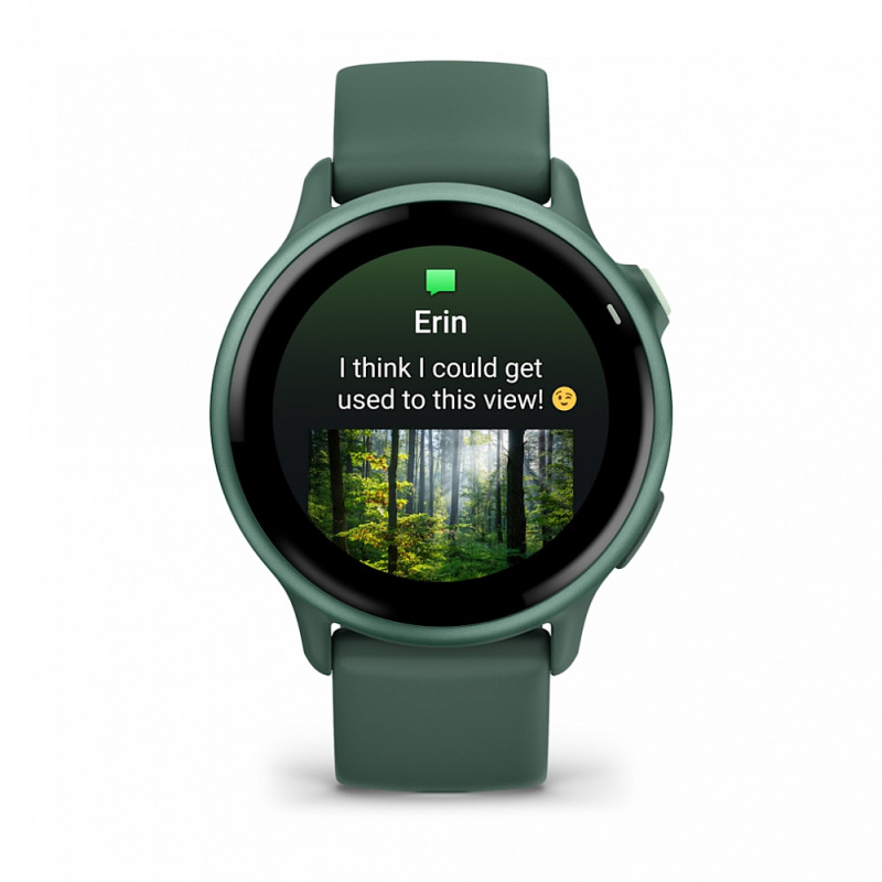 Garmin Vivoactive 6 | Metallic Jasper Green with Jasper Green Band