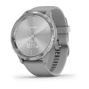 Garmin Vivomove 3 - 44 мм | Silver stainless steel bezel with powder grey case and silicone band