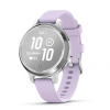 Garmin Lily 2 Active - Lily 2 Active | Silver with Purple Jasmine Silicone Band