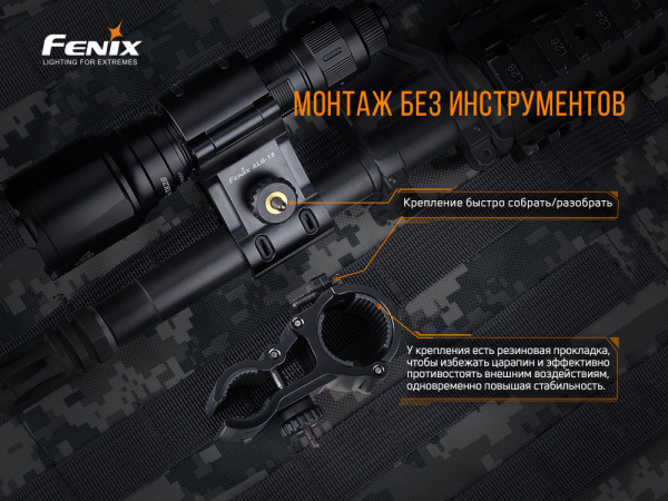 Крепление на оружие для фонарей Fenix ALG-18 ALG-18 от прозводителя Fenix