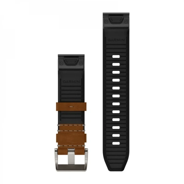 GARMIN QUICKFIT 22 WATCH STRAPS LEATHER/FKM HYBRID BROWN/BLACK 010-13225-08 от прозводителя Garmin