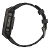 Garmin Fenix 8 - 47 мм SOLAR | SAPPHIRE | Carbon grey DLC titanium with Black/pebble grey silicone band