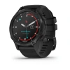 Garmin Descent Mk2S - 43 мм | Carbon Grey DLC with Black Silicone Band