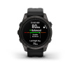 Garmin Epix Pro (Gen 2) - 42 мм PRO | SAPPHIRE | Carbon Grey DLC Titanium with Black Band