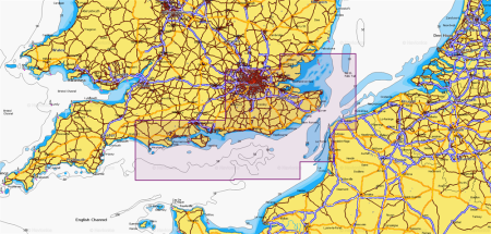 Карты Navionics Small 5G822S PORTLAND TO WALTON-ON-THE-NAZE 5G822S от прозводителя Navionics