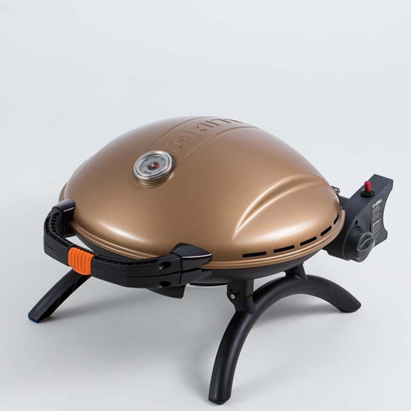 Газовый гриль O-GRILL 900MT bicolor black-gold + адаптер А 900MT_GOLD от прозводителя O-GRILL