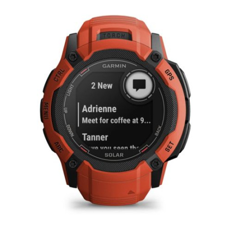 Garmin Instinct 2х - 50 мм SOLAR | Standard | Flame Red