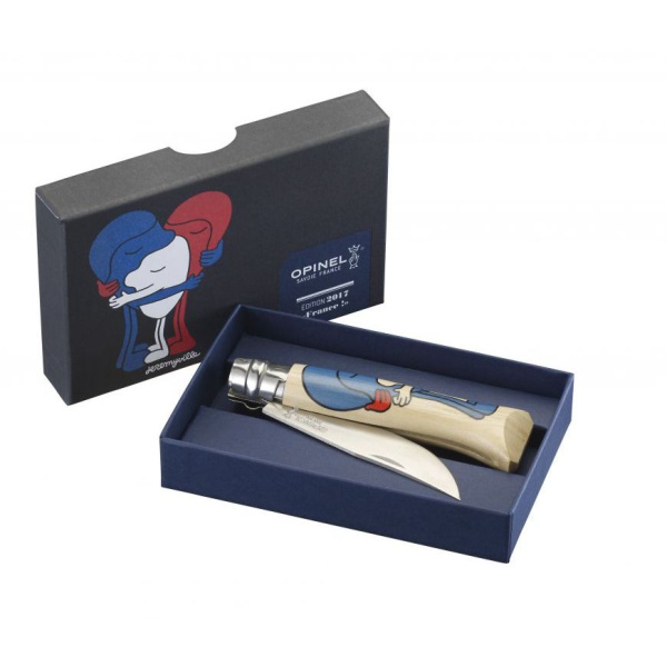 Нож Opinel №8, Edition France by Jeremyville, 002156 002156 от прозводителя Opinel