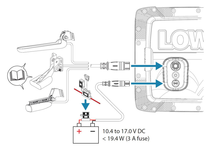 Lowrance HOOK REVEAL 9 HDI 50/200 kHz