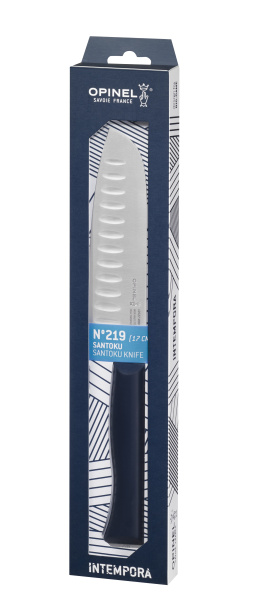 Нож шеф-повара Opinel №219, Santoku, пластиковая ручка, нерж, сталь. 002219 002219 от прозводителя Opinel