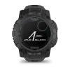 Garmin Instinct 3 - 50 мм SOLAR | Black with Charcoal Band