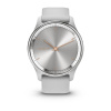 Garmin Vivomove Trend - 40 мм | Silver Stainless Steel Bezel with Mist Grey Case and Silicone Band