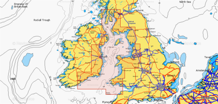 Карты Navionics Small 5G826S IRISH SEA AND SCOTLAND SOUTH WEST 5G826S от прозводителя Navionics