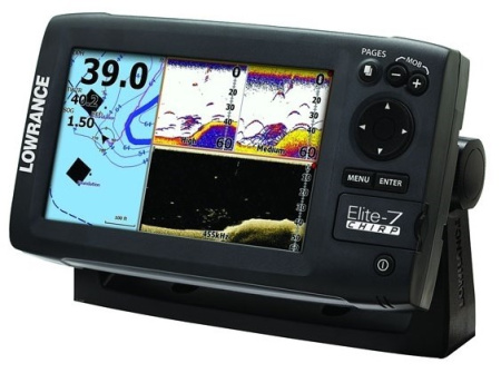 Lowrance Elite-7 CHIRP (83/200+455/800kHz)