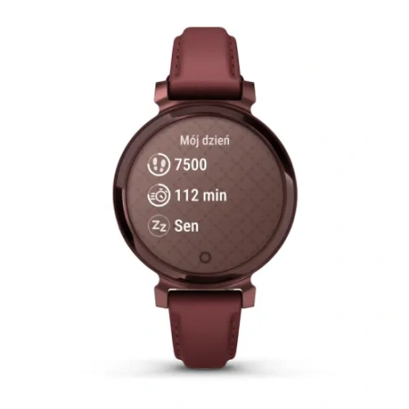 Garmin Lily 2 Classic - Lily 2 Classic | Dark Bronze with Mulberry Leather Band