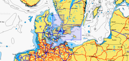 Карты Navionics Small 5G602S2 SWEDEN SOUTH 5G602S2 от прозводителя Navionics