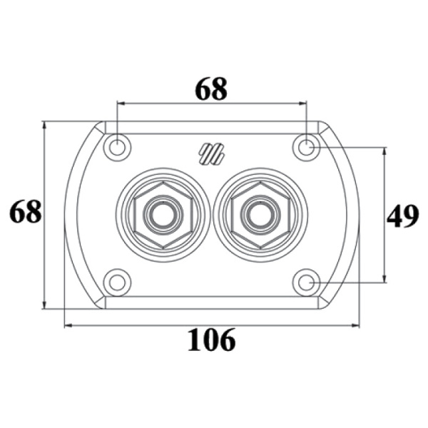 R9W Фиттинг переборочный для гидравлического шланга R9W от прозводителя Ultraflex R9W Фиттинг переборочный для гидравлического шланга R9W от прозводителя Ultraflex
